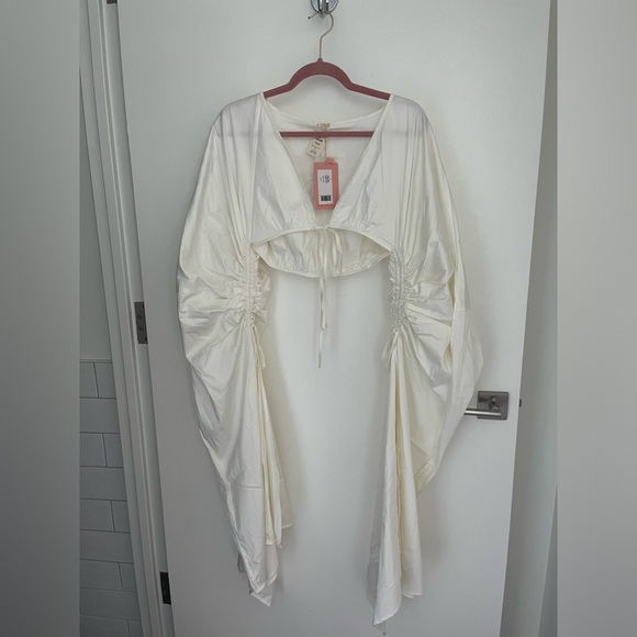 NWT Cult Gaia Adriel Top in Off White - Picture 5 of 5
